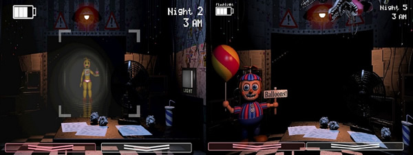 FNAF 2 Camera System